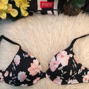 Victoria Secret’s Pink Floral Bra
